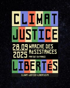 Marche des Résistances         Climat Justice Liberté le 28 septembre
